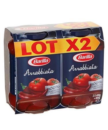 Barilla Barilla Arrabbiata Barilla Sauce - Set of 2 x 400 g Pots