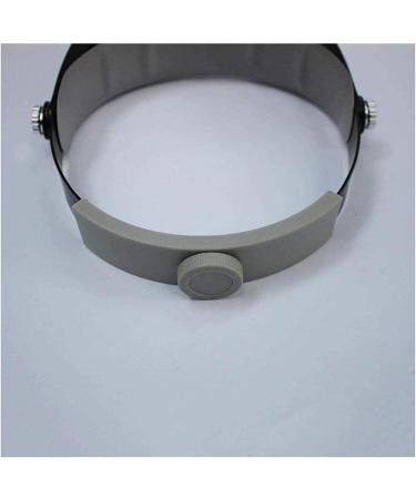 Headband Magnifier Head MountLighted Magnifying Glasses LED Lamp Light Headband Jewelry Magnifying Glass Head Loupe Reading Magnifier Headband LED Light Magnifying Glass Lens Visor (Color : Black) - Buy Online on GoSupps.com