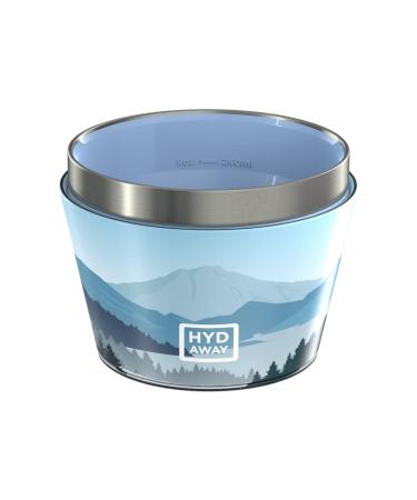 HYDAWAY Collapsible Insulated Bowl with Lid | Portable, Packable, Insulating, Resealable, Hot-and-Cold Dinnerware for Camping, Hiking, Backpacking, Van Life, Travel | 1.5 Cup Capacity Cascadia - Buy Online on GoSupps.com
