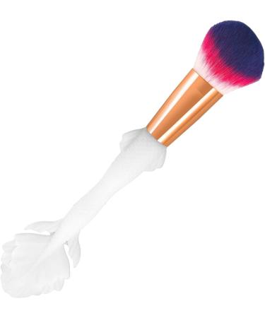 Cheek Makeup Brush | Face Foundation Brush - Soft Tricolor Bristles Foundation Setting Brush Ergonomic Silica Gel Handle Nylon Hair For Women Frifer - Buy Online on GoSupps.com
