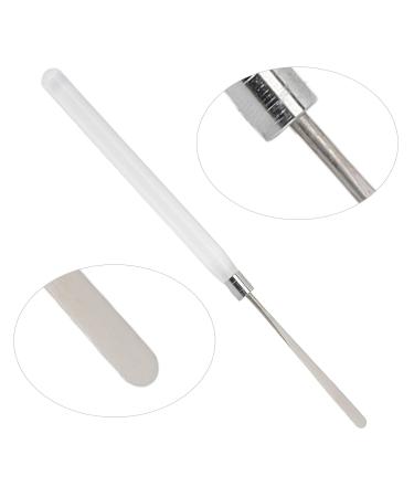 Buy Stainless Steel Makeup Foundation Spatula - Color Blending & Nail Gel Stirring Rod for Perfect Beauty Routine | International Shipping - Buy Online on GoSupps.com