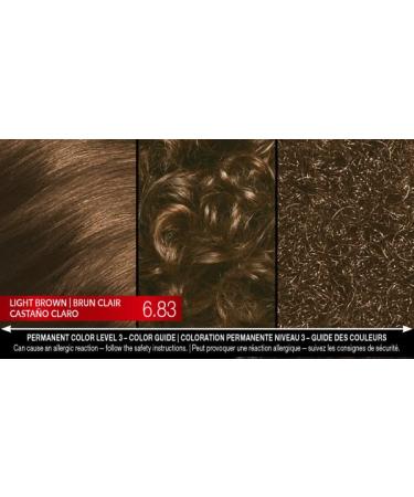 Schwarzkopf Keratin Color 6.83 Light Brown - Color & Moisture Permanent Hair Color - Buy Online on GoSupps.com