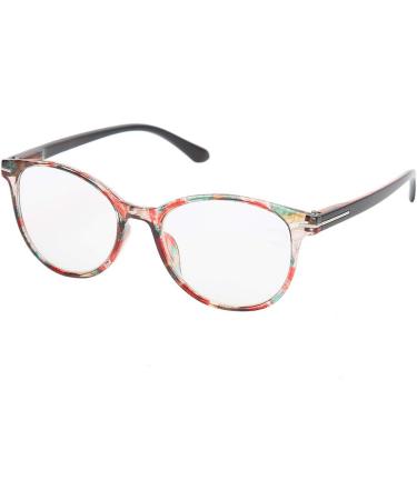 Fashionable Gemille Senior Reading Glasses with Storage Box - Stylish Computer Accessories in Tea Colorful Frame - Buy Online on GoSupps.com