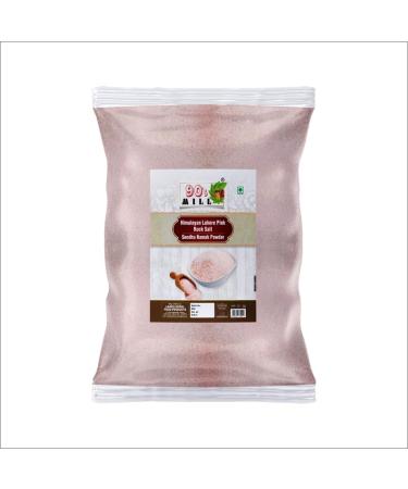 90's MILL Himalayan Pink Rock Salt Powder | Natural Rock Salt Powder | Additive-Free Gourmet Grade Signature Quality | Premium Sendha Namak-200GM*1Pack - Buy Online on GoSupps.com