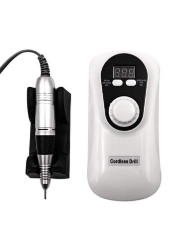 Professional 30 000RPM Nail File Kit for Acrylic Gel Nails Electric Nail Drill Portable Manicure Pedicure Polishing Shape Tools Design Nail Buffer Manicure Pedicure Po