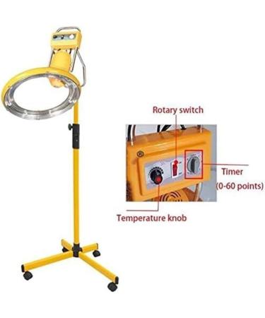 950W Salon Heater Hair Dryer - Professional Cold Burn Standing Dryer for Hair Salon & Beauty Care with Timer - Buy Online on GoSupps.com