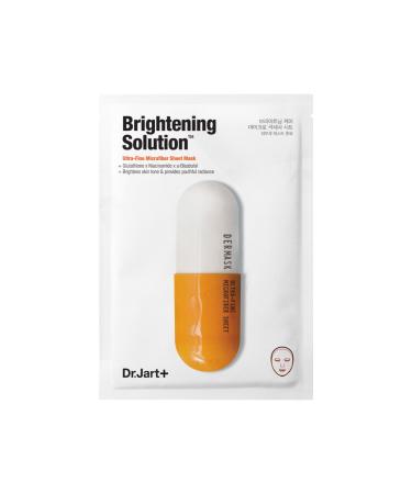 Dr. Jart+ Dermask Brightening Solution Face Sheet Mask - Ultra-Fine Microfiber Technology - Buy Online on GoSupps.com
