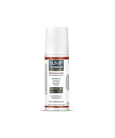 Extra Strength BUMP Terminator: Alcohol-Free Ingrown Hair Treatment for Face, Neck, Bikini Area & Legs - Dark Spot Corrector - Unisex Roll On - Buy Online on GoSupps.com