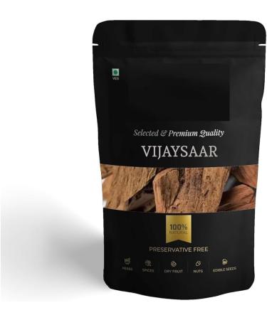 Vijaysaar Lakdi Premium Vijaysaar Wood Pt rocarpus marsupium Pure and Natural (100 g)
