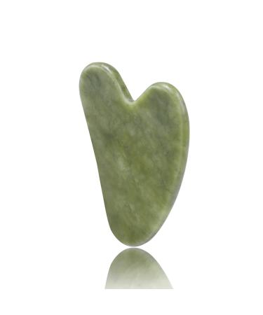 Gua Sha Gua Sha Facial Tool Guasha Tool for Face Guasha Natural Jade Stone Light Green