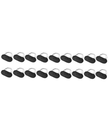Beaupretty 18 Pcs Outdoor Camping Eye Mask Portable Travel Polyester Cloth Eye Shadow