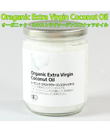 JAS-certified organic Organic raw coconut oil (extra virgin coconut oil) 416g (450ml)