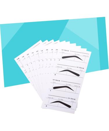 Beavorty 10pcs Eyebrow Shaping Stencils Eyebrow Shaping Kit Eyebrow Templates Mold Set Eyebrow Shape - Buy Online on GoSupps.com
