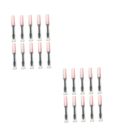 FOMIYES 20 Pcs Air Traffic Control Lash Containers Cosmetic Tubes Empty Premium Tubes Mascara The Pet 1 g (Pack of 1) Pinkx2pcs