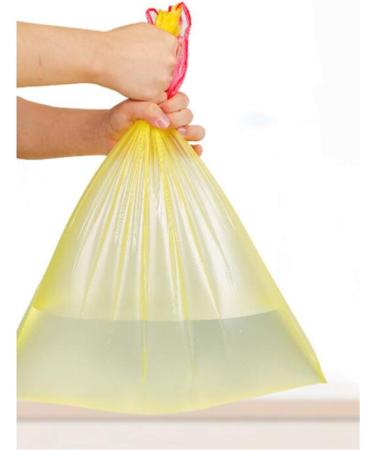Drawstring Trash Bags One Time Point Break Type Portable Garbage Bag Trash Can Liners Garbage Bags Leak Proof Bags 5 Rolls Random 1 - Buy Online on GoSupps.com