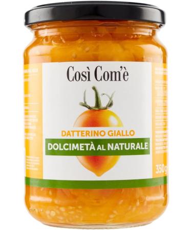 Italian Gourmet E.R. Cos Com' Datterino Giallo Dolcimet Lot of 12 halved yellow tomatoes Italian tomatoes 350g jar + Italian Gourmet Polpa di Pomodoro 400g box - Buy Online on GoSupps.com