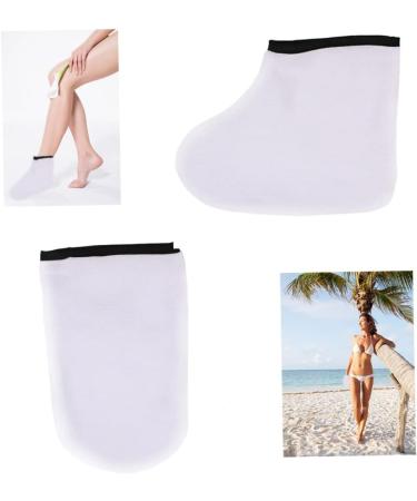 Hand Moisturizer Gloves Paraffin Wax Gloves Hand Foot Care Exfoliating Covers Paraffin Wax Protection Retain Heat Hand Foot Care Gloves Set for Removing Dead Skin - Buy Online on GoSupps.com
