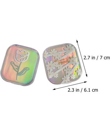 Ultechnovo 8 Color Party Tweezers Set - Mini Plastic Tweezers & Glasses Case for Girls | Perfect Eyewear Care Box - Buy Online on GoSupps.com