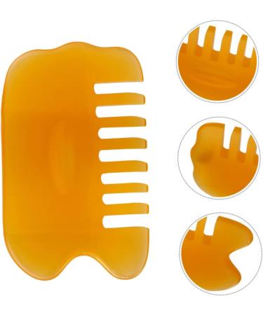 Beaupretty Acupuncture Massage Tools - 6 Stk Face & Scalp Massage Devices Heat Jade & Beeswax 9.5x5.8x1cm - International Shipping Available - Buy Online on GoSupps.com