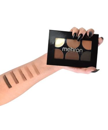Mehron Pro Brow Palette: Pressed Powders and Pomade for Perfect Brows - Buy Online on GoSupps.com