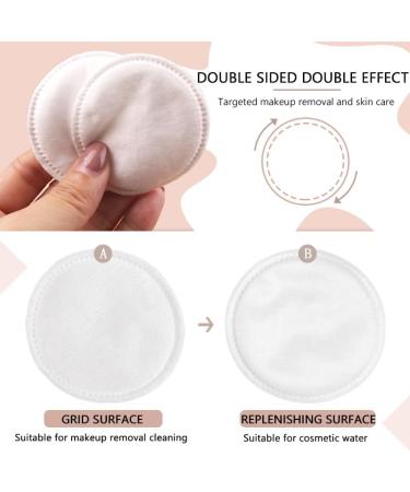 High quality soft cosmetic cotton Absorbent Makeup Remover Pads Lint-Free Hypoallergenic Wet compress and clean.(400 Count) - Buy Online on GoSupps.com