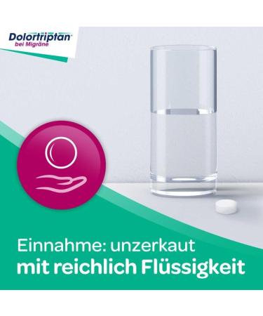 Dolortriptan - Migraine Relief with Almotriptan International Shipping 2 Tablets - Buy Online on GoSupps.com