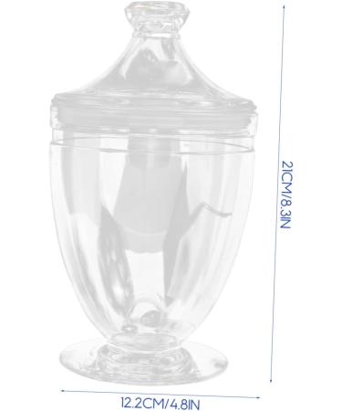 TOPBATHY 3pcs Sugar Bowl Gift Boxes Snack Container Glass Candy Dish with Lid Tea Jar Party Favors Holder Clear Wedding Favor Boxes Candy Storage Cup Chocolate Jar Acrylic Biscuit Candy Box - Buy Online on GoSupps.com