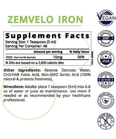 Liquid Ionic Iron Supplement for Iron Deficiency and Hormone Support | Energy Boost | Healthy Muscle Function - Buy Online on GoSupps.com