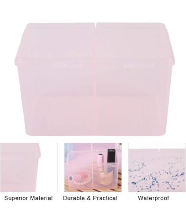 Organizer Container Large Capacity Manicure Tool Storage Nail Art for Home Nail Salon Cotton Pads - Buy Online on GoSupps.com