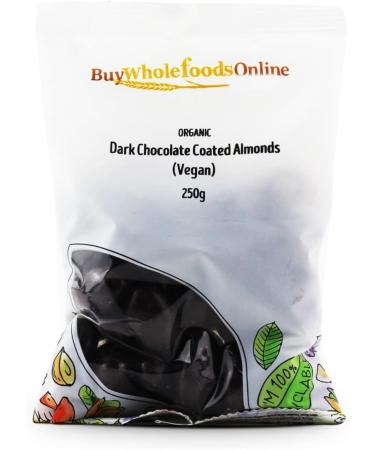 Organic Dark Chocolate Coated Almonds (Vegan) 500g (BWFO) - Buy Online on GoSupps.com