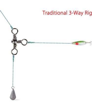 Dr.Fish 3 Way Swivels 35-175LB 30 Pack - Barrel Swivels Catfish Rig Surf Fishing Tackle - Buy Online on GoSupps.com