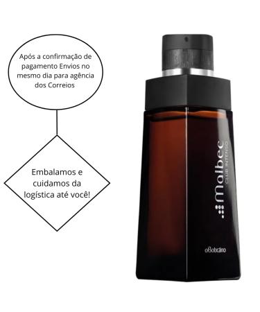 Boticario O Malbec Club Intenso Cologne for men 3.4 fl o.z. - Buy Online on GoSupps.com
