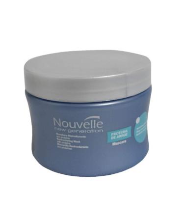 Proteina de Arroz Mascarilla Tratamiento Acondicionador Nouvelle | Rice Protein Hair Mask Conditioner Treatment 10.1oz-300ml