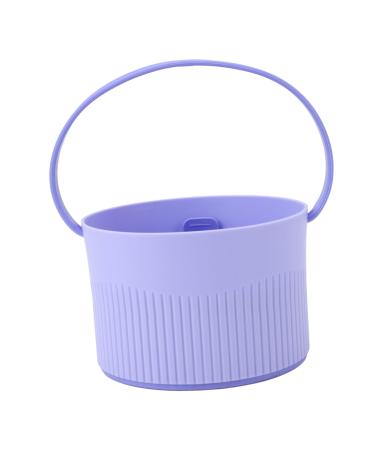 Cosmetic Brush Cleaner Bowl 3 in 1 Brush Cleaning Mat with Drying Holder for Powder Puffs