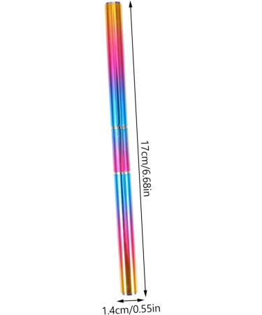 minkissy 1pc Nail Art Drawing Pen Manicure Drill Pen Nail Art Pen Manicure Brush Manicure Pen Brush Manicure Supply Nail Art Tool Nail Art Brush Double Head Metal Rod Nail Pen - Buy Online on GoSupps.com