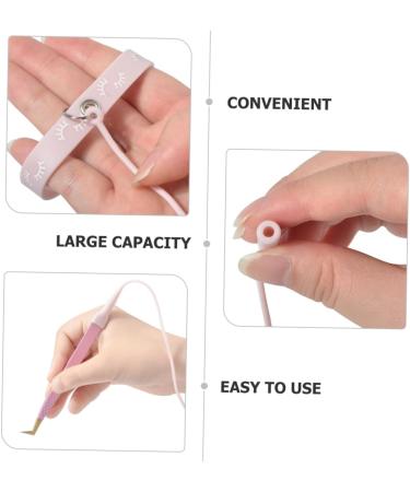 Didiseaon Tweezers Silicone Bracelet Lash Applicator Holder Lash Tweezers Protector Lash Tweezer Holder Tweezer Holder Protector Silicone Ring Tweezers Protector Tool Eyelash Silica Gel - Buy Online on GoSupps.com