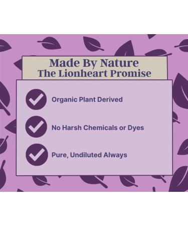 Lionheart Rising Apothecary's Organic Lavender Essential Oil 100% Pure USDA Certified Organic Undiluted Natural Aromatherapy Therapeutic Grade - Buy Online on GoSupps.com