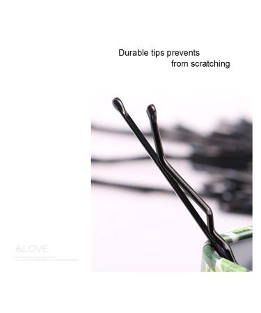 200 Pcs Mini Black Bobby Pins with Cute Case - 1.38 Small Hair Pins for Buns - Premium Hair Accessories for Kids, Girls, and Women - Suitable for All Hair Types - Buy Online on GoSupps.com