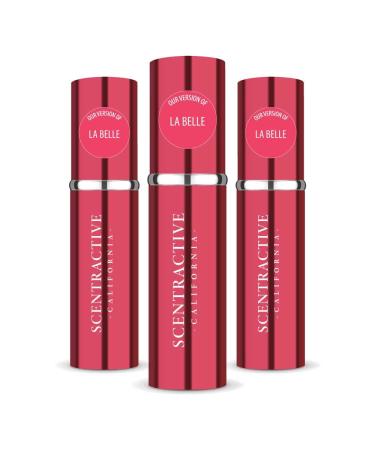 CA Perfume Impression of Jean P. Guiltier La Belle For Women Replica Version Fragrance Dupes Concentrated Long Lasting Eau de Parfum Spray Refillable Atomizer Bottle 0.17 Fl Oz/5ml-X3 JEAN P. GUILTIER LA BELLE IMPRESSION 0.51 Fl Oz (Pack of 1)
