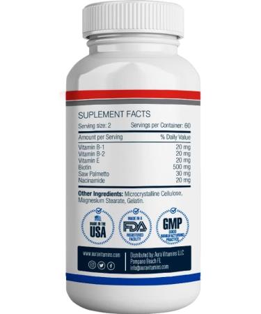 Capilar Plus Hair Growth Supplement | Anti-Androgen System for Hair Loss Treatment | Healthy Skin Hair & Nails - 60 Count - Buy Online on GoSupps.com
