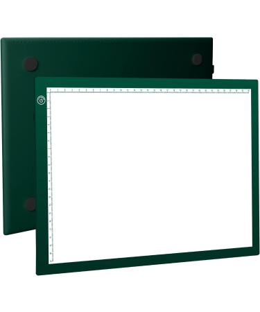RTjoy A4 LED Light Pad - USB Powered Drawing Board for Diamond Painting & Vinyl Weeding - Adjustable Brightness Tracing Box for Embossing & Stenciling - Green - Buy Online on GoSupps.com