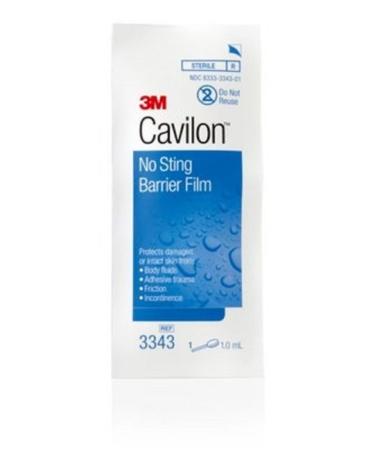 3m Cavilon No-Sting Barrier Film Gentler Way to Protect Skin from Body Fluids Adhesives and Friction Alcohol Free Barrier Film Hypoallergenic and Latex Free Swabs Box of 25