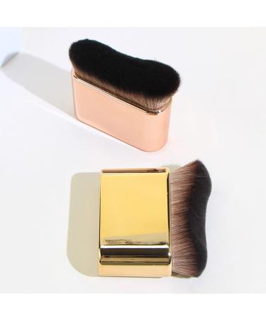 Brush Makeup Foundation Makeup Brush Foundation Brush for Liquid Makeup Suitable for Liquid Foundation Cream or Flawless Powder Cosmetics (Rose Gold) - Buy Online on GoSupps.com