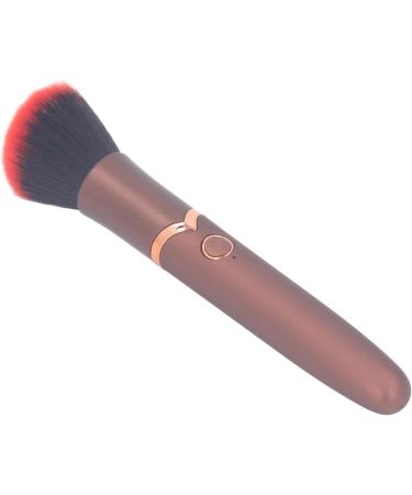 Electric Makeup Brush Soft Bristles Waterproof Compact & Quiet Versatile & Efficient for Contouring Highlight Airbrush (Brown) - Buy Online on GoSupps.com