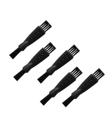 Healifty 10pcs Electric Shaving Cleaning Brush Replacement Electric Shaver Razor Cleaning Brushes (Black)