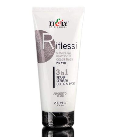 IT&LY ITLY RIFLESSI COLOR RENEWAL MASK MASQUE - 6.76oz SILVER
