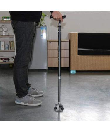ATHUAHLR Crutches Multifunctional Crutch for Elderly Adjustable Outdoor Handle Walking Handle Walking Stick Aluminum Alloy Telescopic Senior Mountaineer (Color : Silver Grey) - Buy Online on GoSupps.com