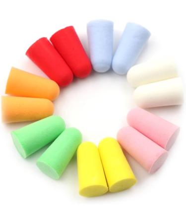 20PCS Soft Tapered Foam Ear Plugs - Travel Sleep Noise Reduction Earplugs (Pink) - Perfect for Comfort & Peaceful Sleep - Buy Online on GoSupps.com