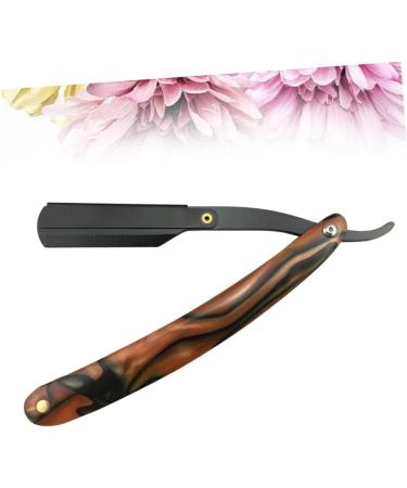 Beaupretty 3-Stainless Steel Men's Razor & Cutlery Holder | Safe Manual Eyebrow Knife with Bamboo Handle - Buy Online on GoSupps.com