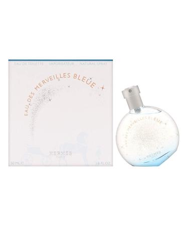 Hermes Eau Des Merveilles Bleue Eau De Toilette 1.6 Oz/ 50 Ml - Spray for Women By 1.6 Fl Oz